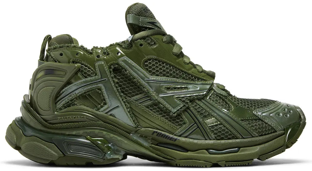 BALENCIAGA RUNNER SNEAKER 'DARK GREEN'
