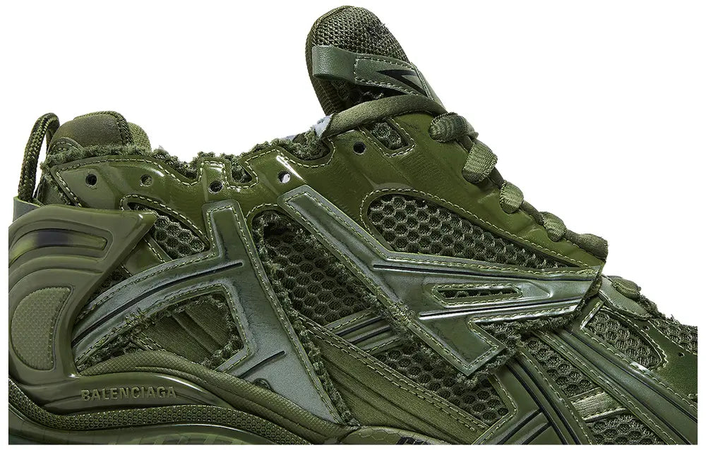 BALENCIAGA RUNNER SNEAKER 'DARK GREEN'