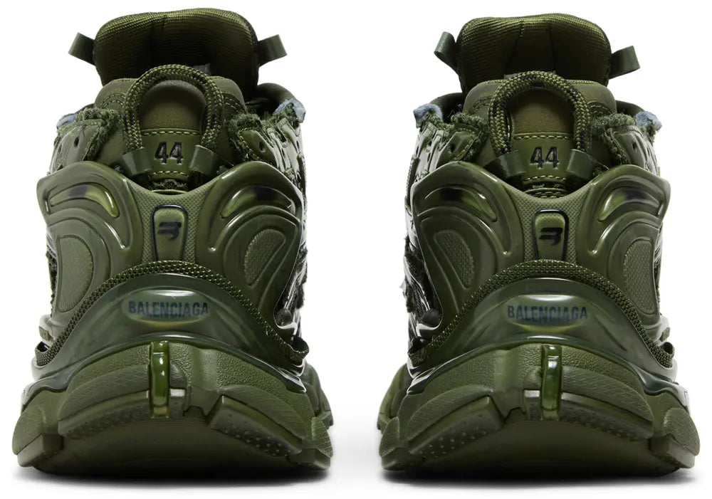 BALENCIAGA RUNNER SNEAKER 'DARK GREEN'