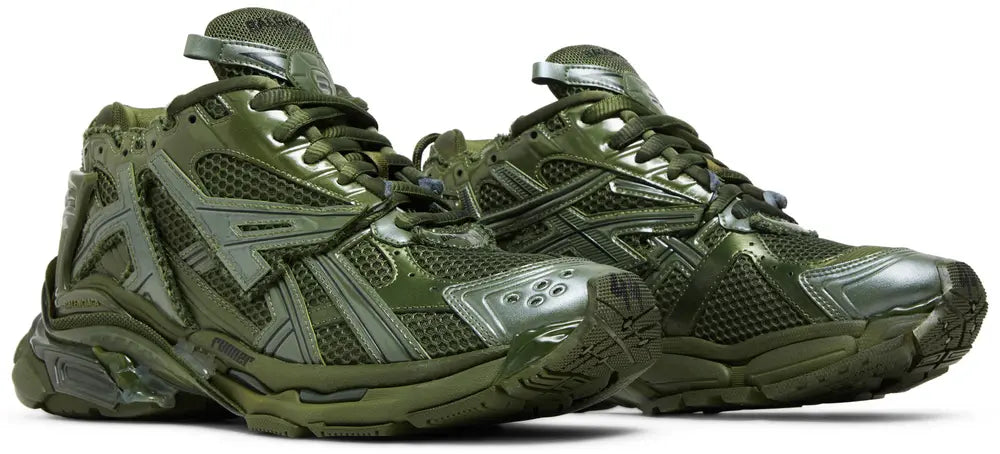 BALENCIAGA RUNNER SNEAKER 'DARK GREEN'