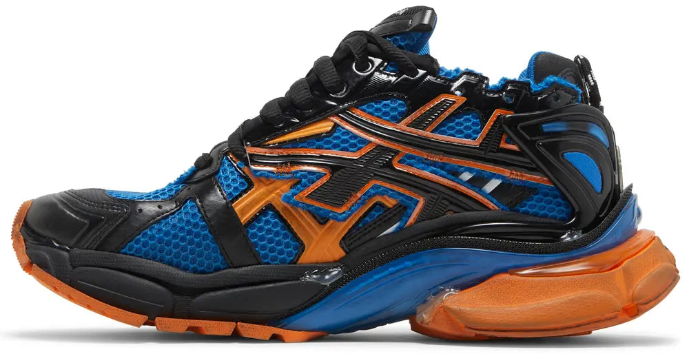 BALENCIAGA RUNNER SNEAKER 'BLUE ORANGE'