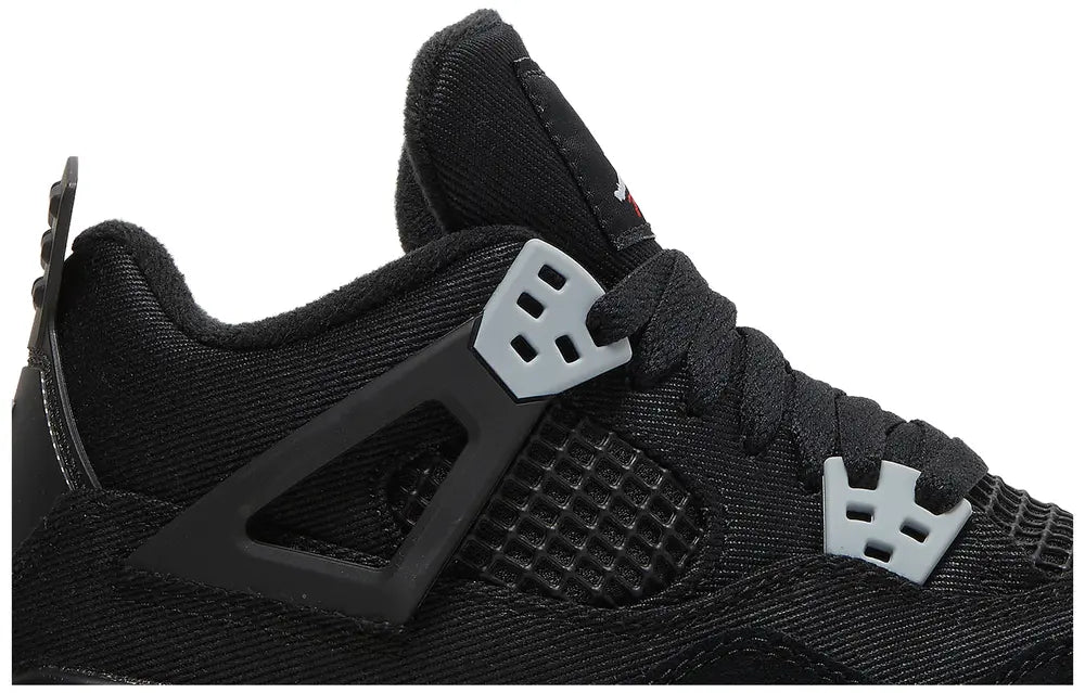 AIR JORDAN 4 RETRO SE GS 'BLACK CANVAS'