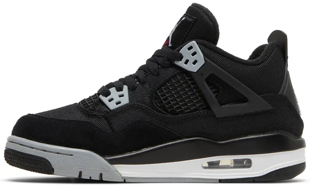 AIR JORDAN 4 RETRO SE GS 'BLACK CANVAS'