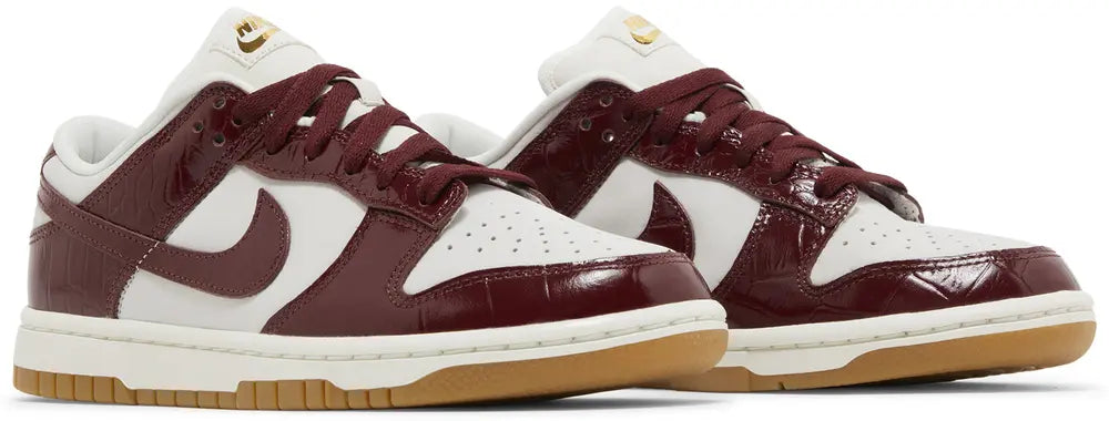 NIKE DUNK LOW LX 'TEAM RED CROC'