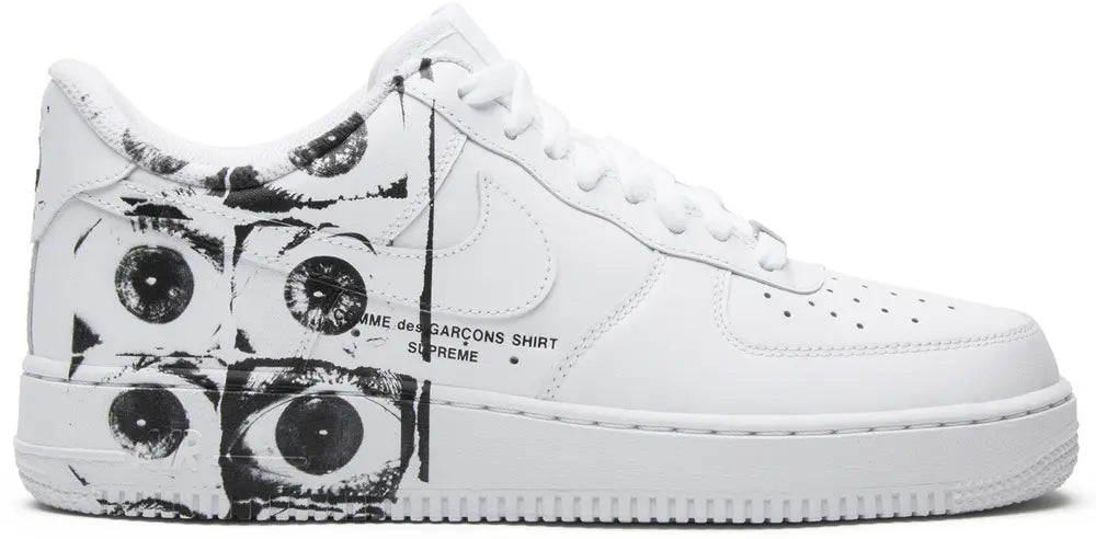 SUPREME X COMME DES GARÇONS X NIKE AIR FORCE 1 LOW