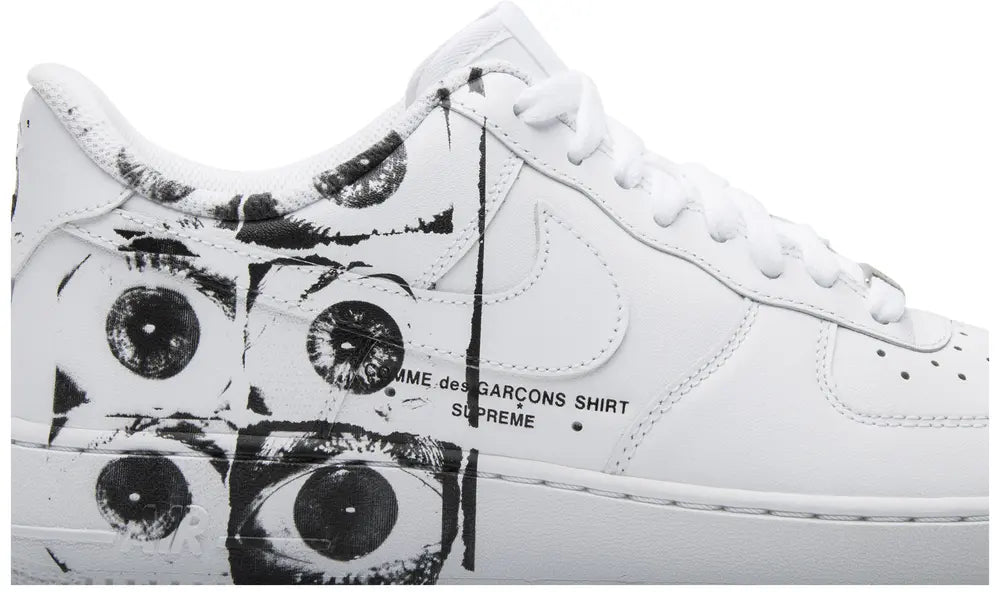 SUPREME X COMME DES GARÇONS X NIKE AIR FORCE 1 LOW