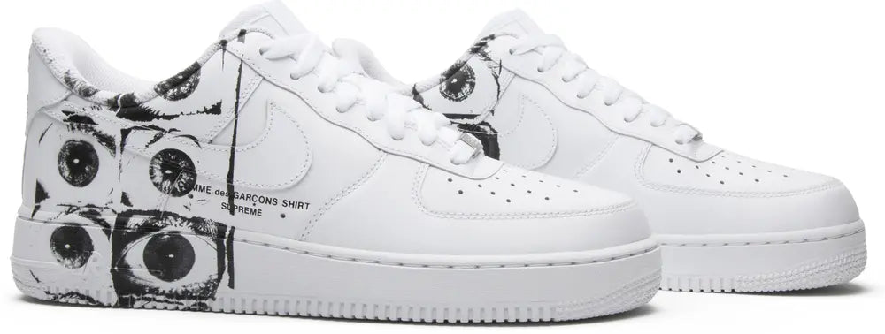 SUPREME X COMME DES GARÇONS X NIKE AIR FORCE 1 LOW