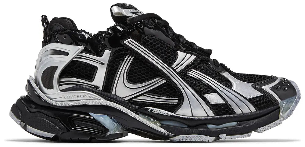 BALENCIAGA RUNNER SNEAKER 'BLACK SILVER'