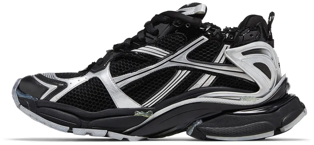 BALENCIAGA RUNNER SNEAKER 'BLACK SILVER'