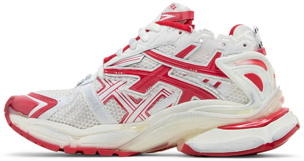 BALENCIAGA RUNNER SNEAKER 'WHITE RED'