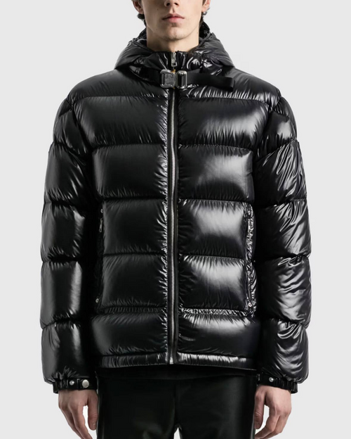 1017 ALYX 9SM SHELL HOODED × MONCLER PUFFER JACKET
