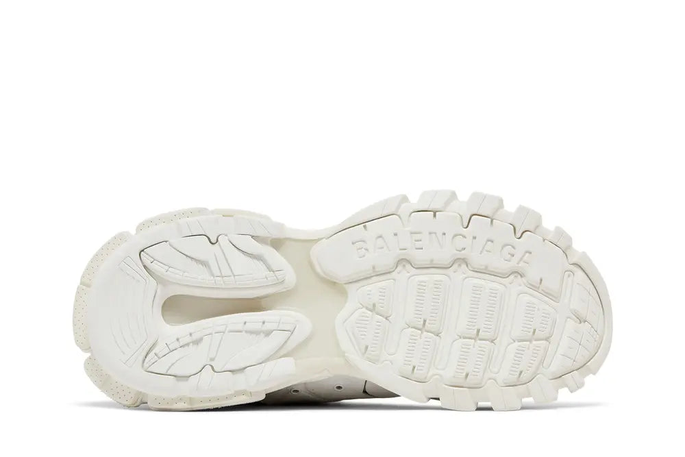 BALENCIAGA TRACK SIGNATURE SNEAKER IN WHITE
