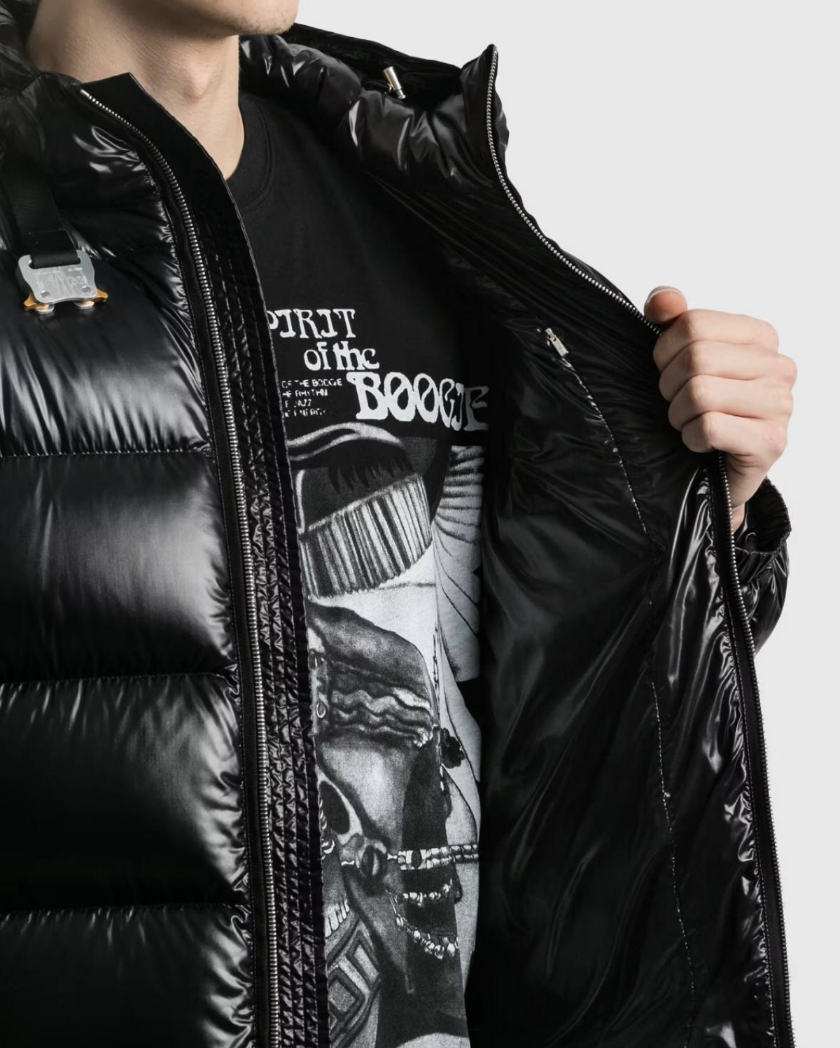 1017 ALYX 9SM SHELL HOODED × MONCLER PUFFER JACKET