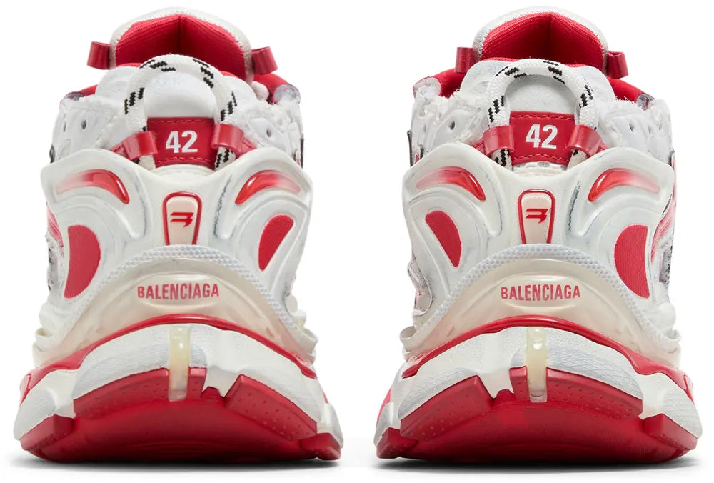 BALENCIAGA RUNNER SNEAKER 'WHITE RED'