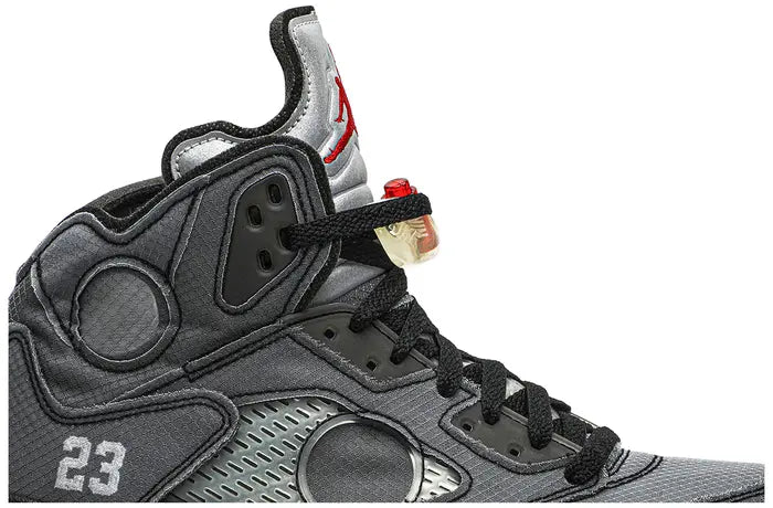 OFF-WHITE X AIR JORDAN 5 RETRO SP TD 'MUSLIN'