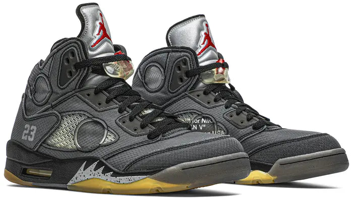 OFF-WHITE X AIR JORDAN 5 RETRO SP TD 'MUSLIN'