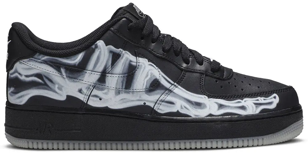 NIKE AIR FORCE 1 LOW 'BLACK SKELETON'