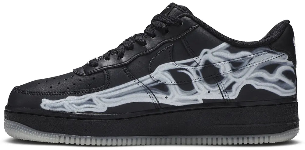 NIKE AIR FORCE 1 LOW 'BLACK SKELETON'