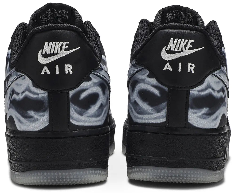 NIKE AIR FORCE 1 LOW 'BLACK SKELETON'