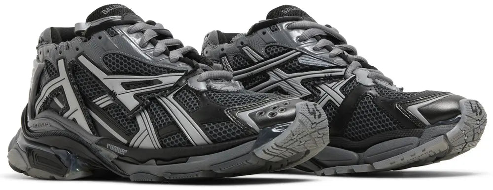 BALENCIAGA RUNNER SNEAKER IN 'DARK GREY BLACK'