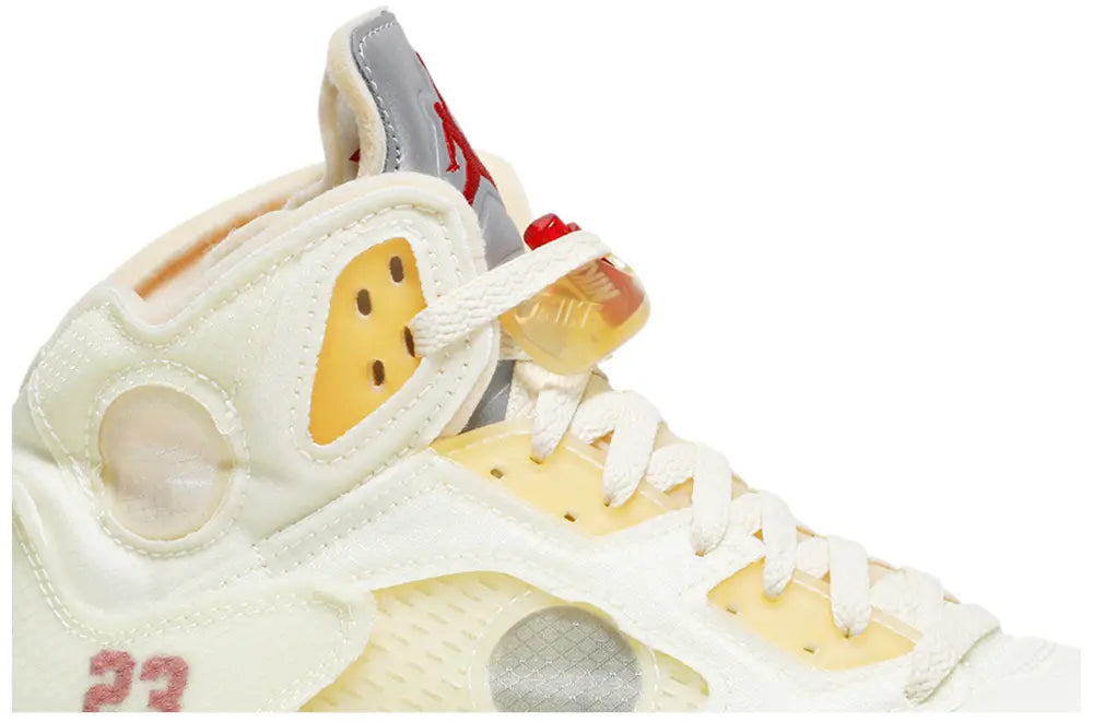 OFF-WHITE X AIR JORDAN 5 SP 'SAIL'