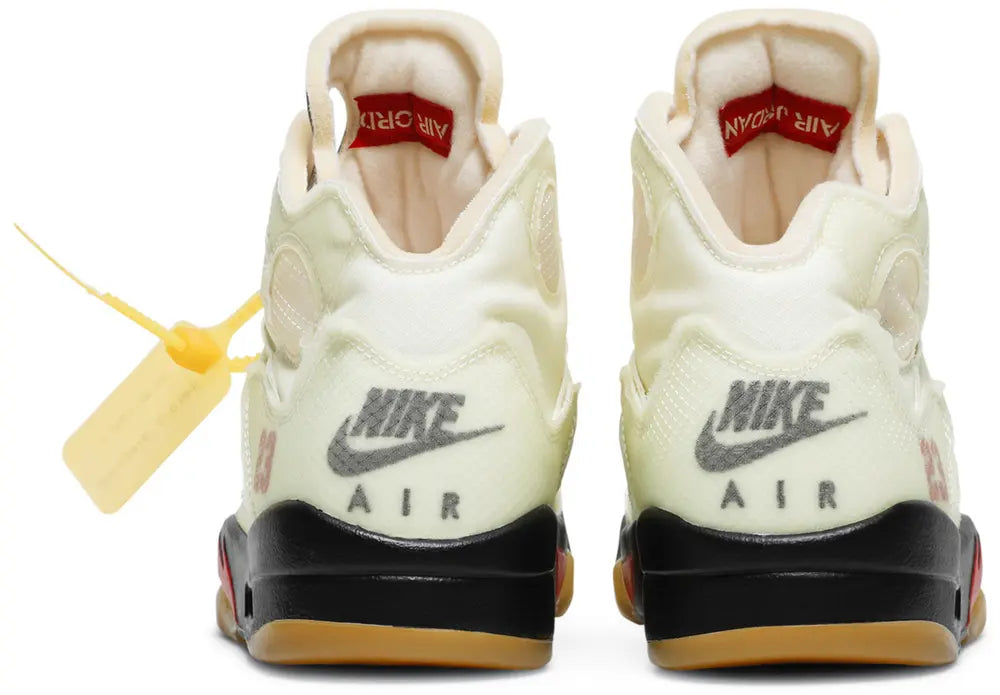 OFF-WHITE X AIR JORDAN 5 SP 'SAIL'