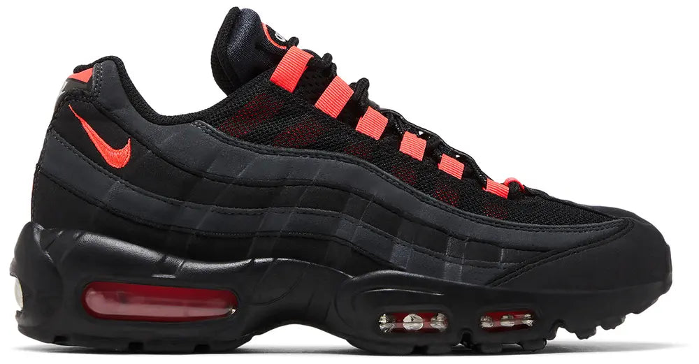 NIKE AIR MAX 95 'BLACK LASER CRIMSON'