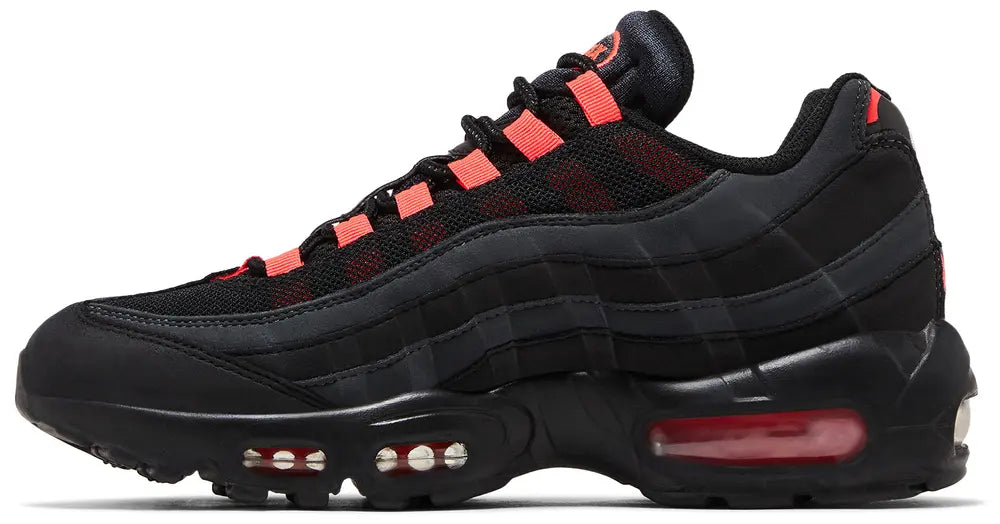 NIKE AIR MAX 95 'BLACK LASER CRIMSON'