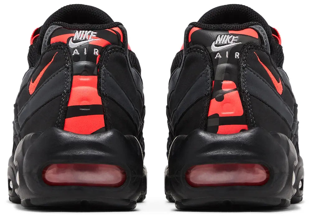 NIKE AIR MAX 95 'BLACK LASER CRIMSON'