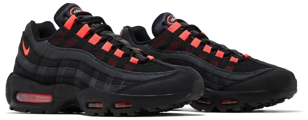 NIKE AIR MAX 95 'BLACK LASER CRIMSON'