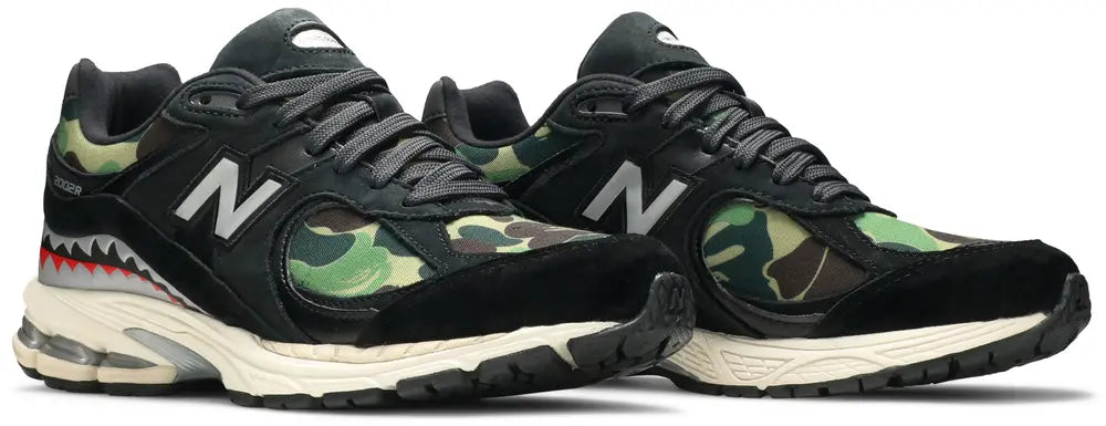 BAPE X NB 2002R 'BLACK CAMO'