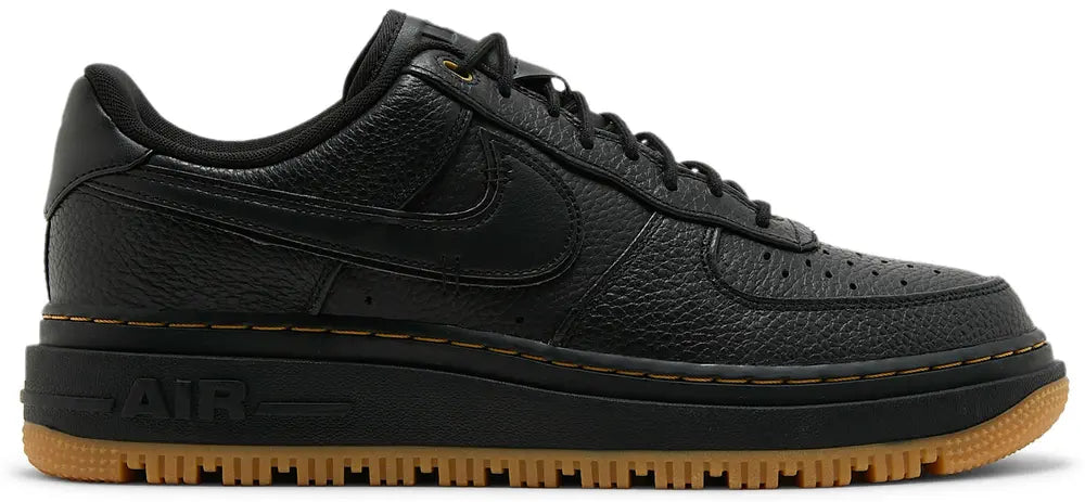 NIKE AIR FORCE 1 LUXE 'BLACK GUM'
