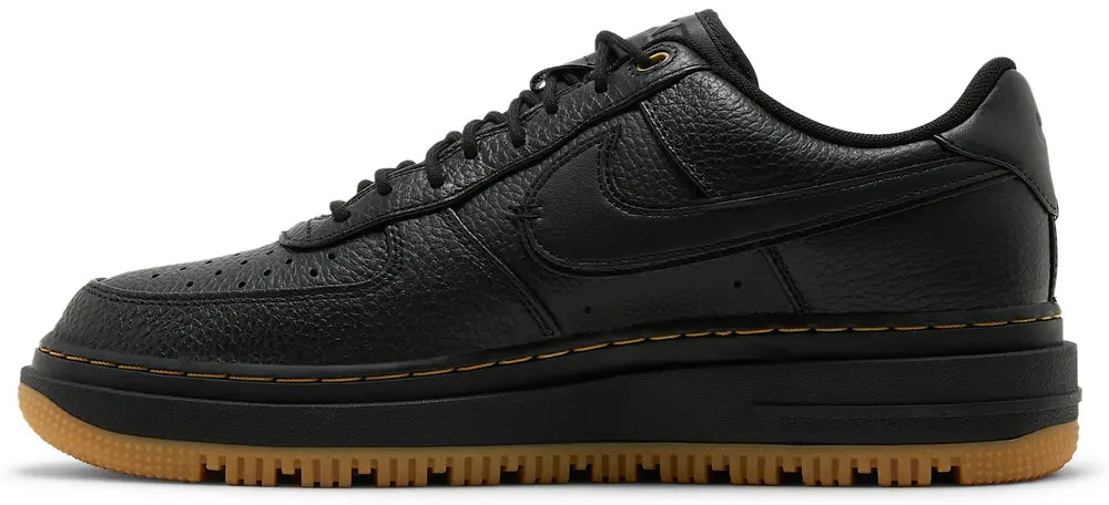 NIKE AIR FORCE 1 LUXE 'BLACK GUM'