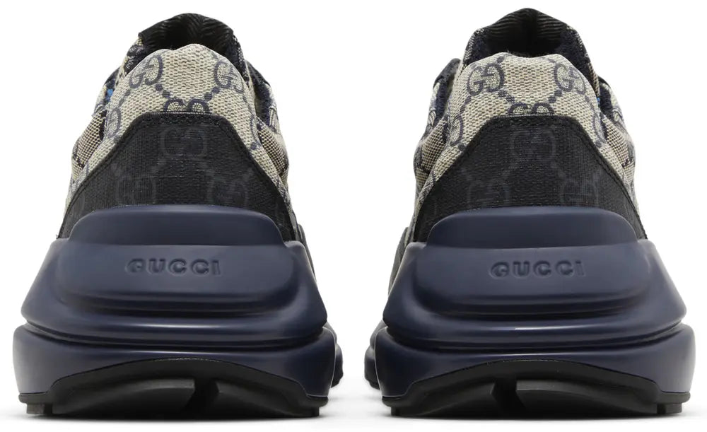 GUCCI RHYTON 'BEIGE BLUE MONOGRAM'