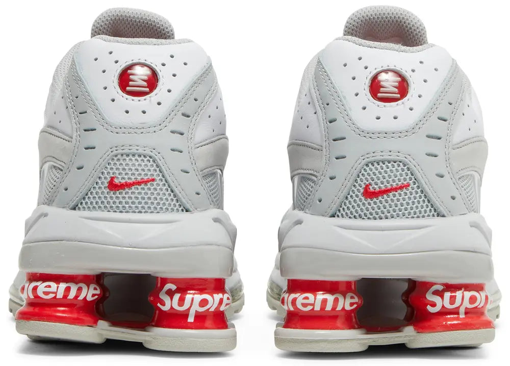 SUPREME X NIKE SHOX RIDE 2 'WHITE'