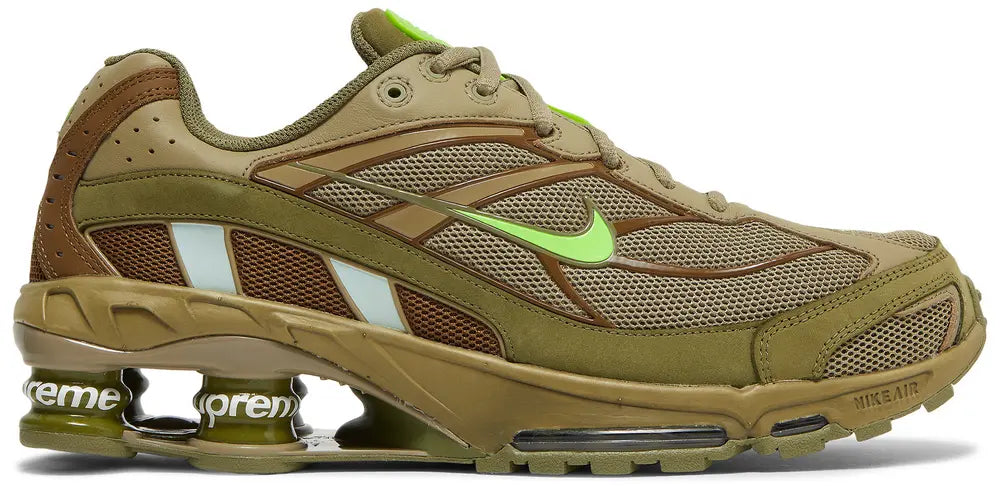 SUPREME X NIKE SHOX RIDE 2 'NEUTRAL OLIVE'