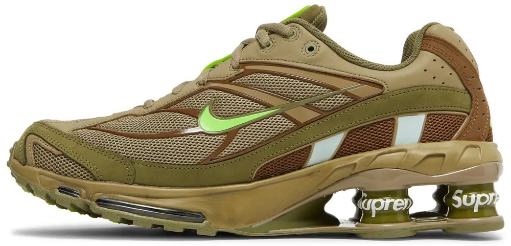 SUPREME X NIKE SHOX RIDE 2 'NEUTRAL OLIVE'