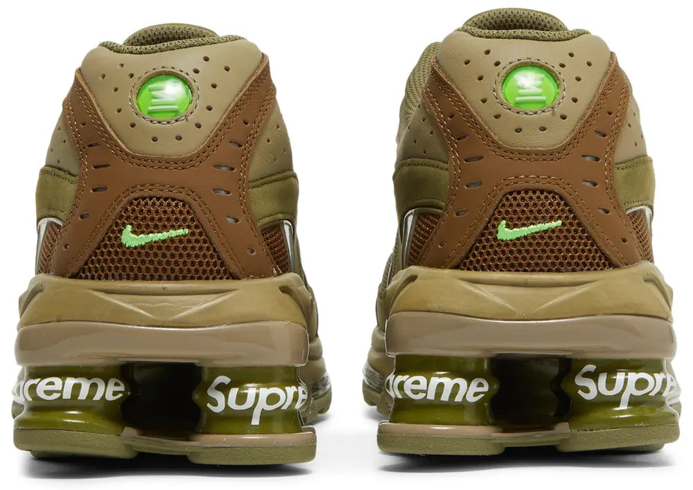 SUPREME X NIKE SHOX RIDE 2 'NEUTRAL OLIVE'
