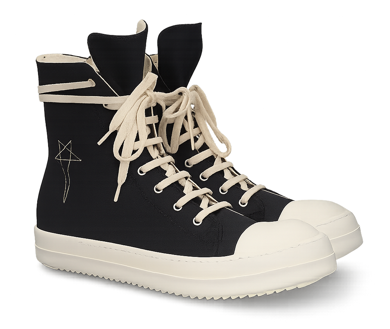 RICK OWENS RAMONES PENTASTITCH