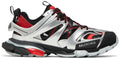 BALENCIAGA TRACK SNEAKER “BLACK RED SILVER”