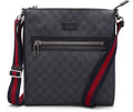 GUCCI GG SUPREME MESSENGER BAG 'BLACK/GREY'