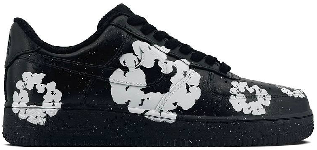 DENIM TEARS X NIKE AIR FORCE 1 LOW 'BLACK'