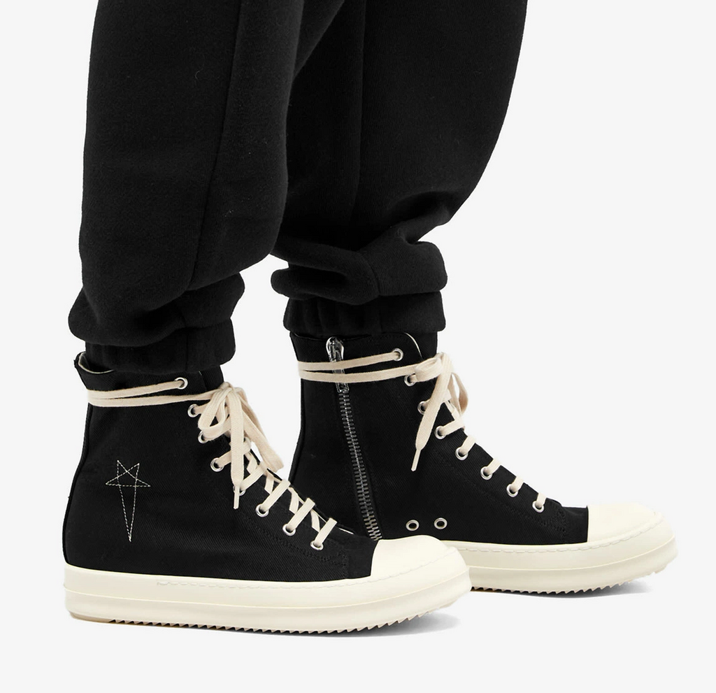 RICK OWENS RAMONES PENTASTITCH