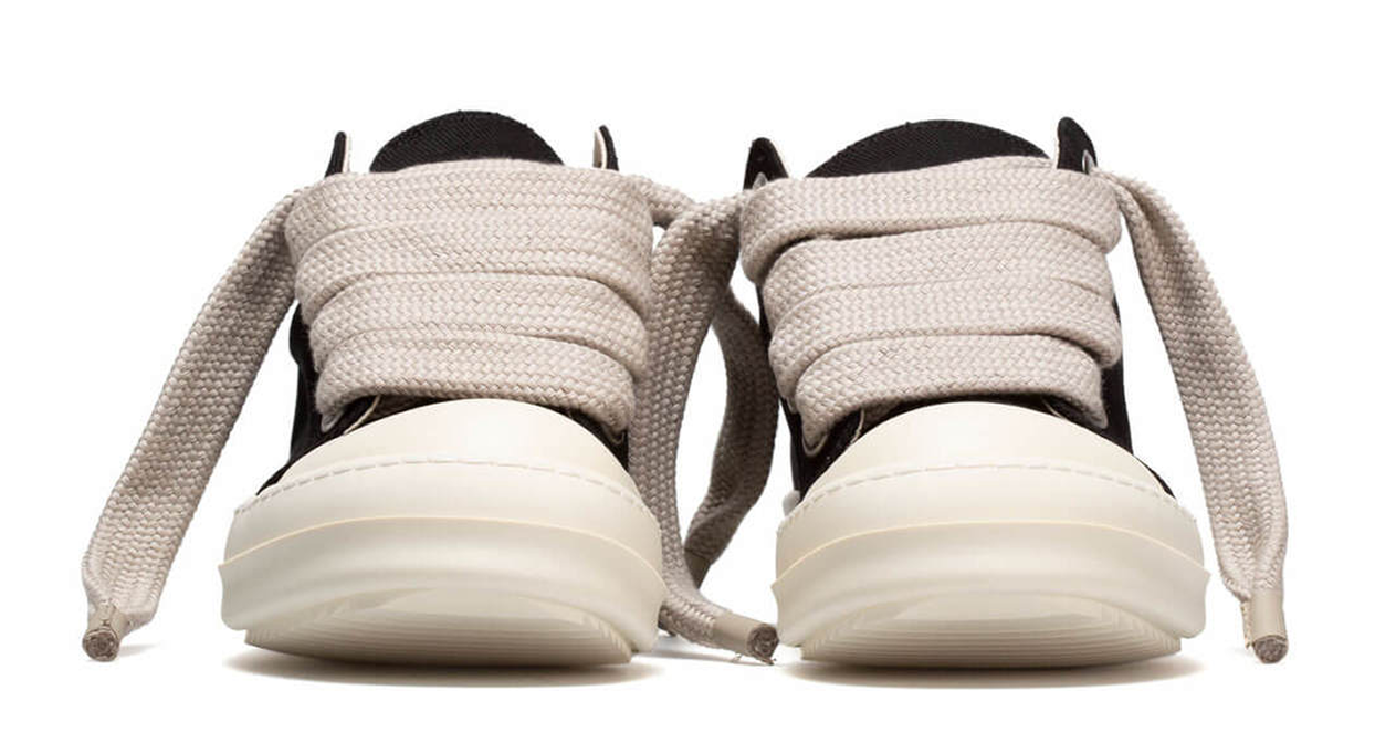 RICK OWENS RAMONES JUMBO LACE LOW