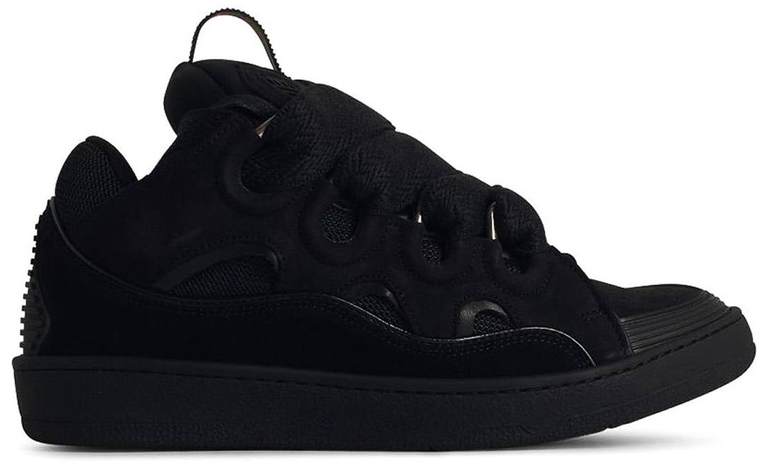 LANVIN CURB TRIPLE BLACK