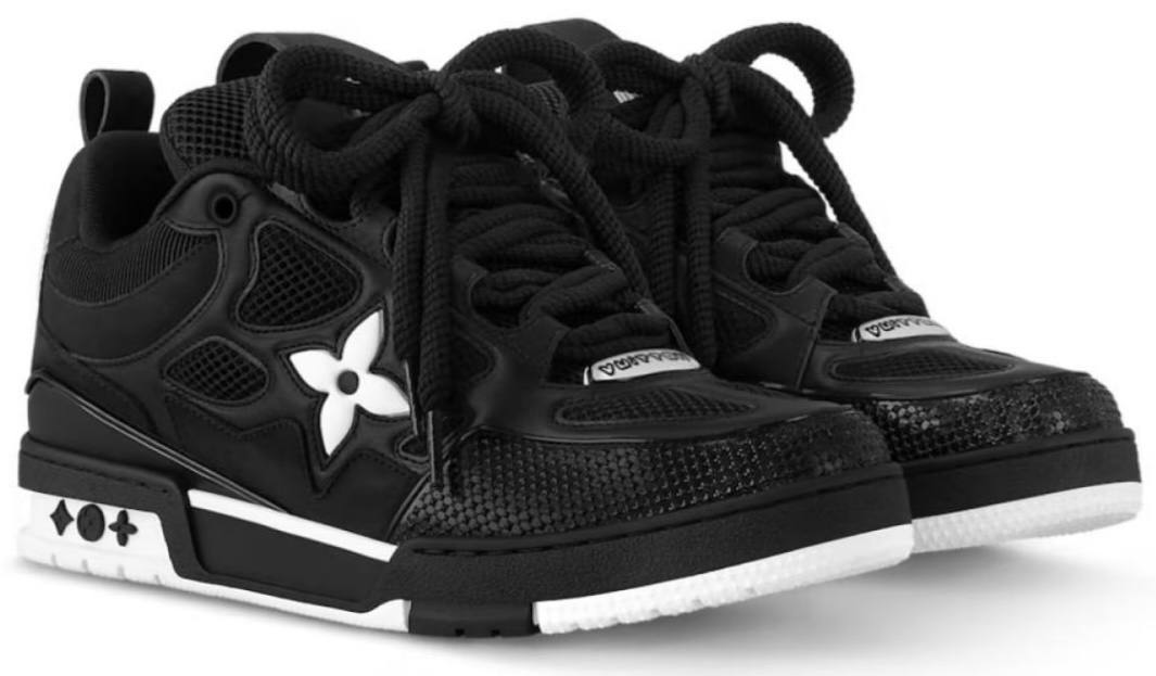 LOUIS VUITTON SKATE 'BLACK'