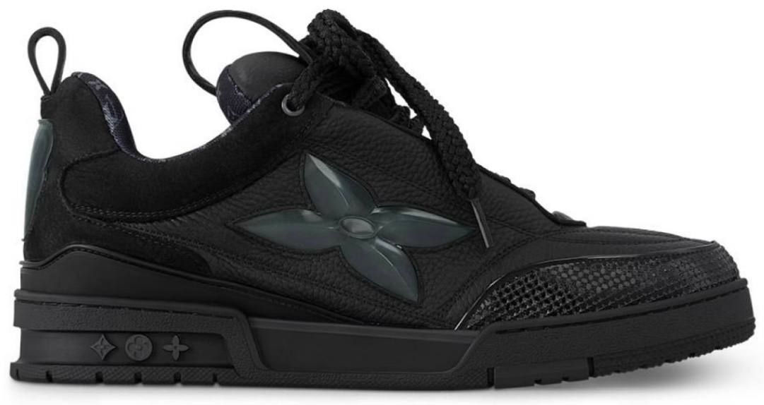 LOUIS VUITTON SKATE 'FLOWER BLACK'