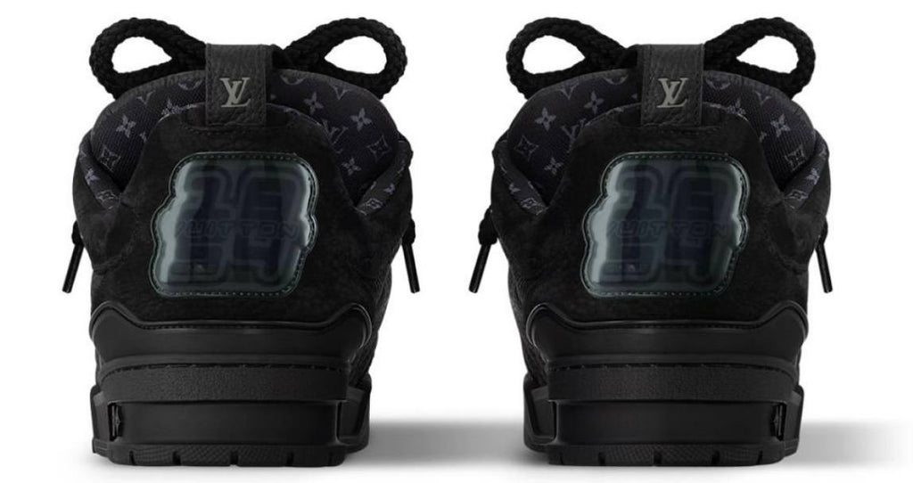 LOUIS VUITTON SKATE 'FLOWER BLACK'