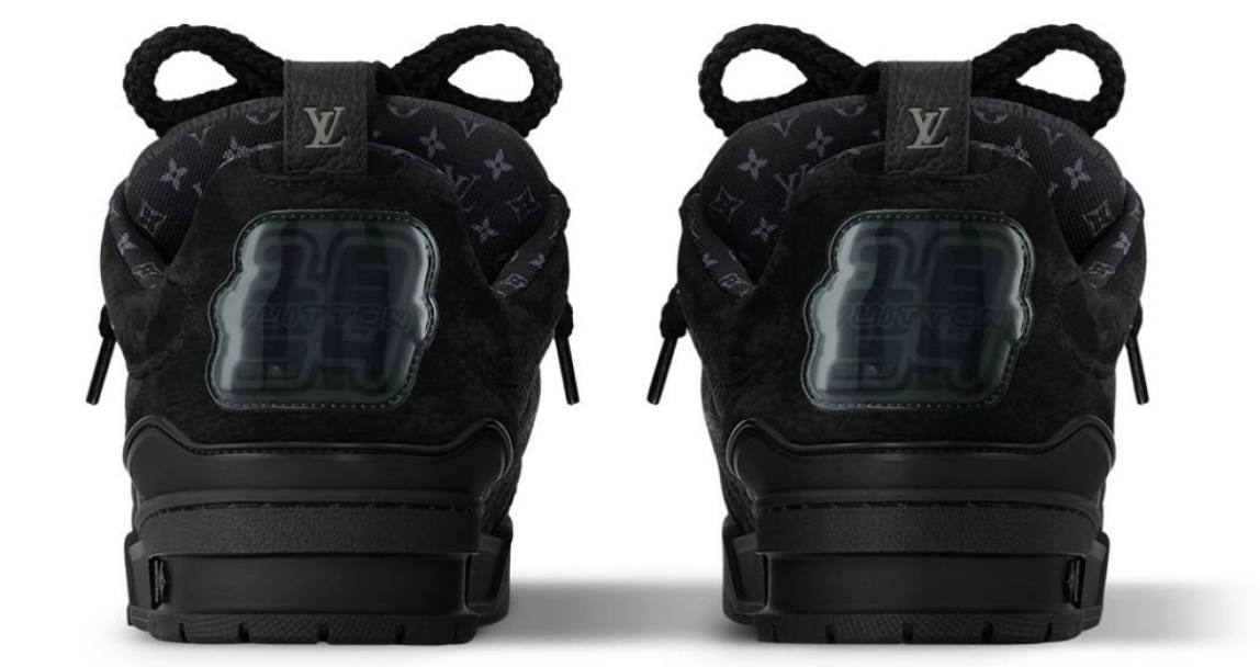 LOUIS VUITTON SKATE 'FLOWER BLACK'
