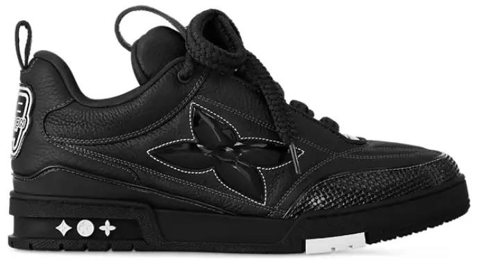 LOUIS VUITTON SKATE 'FLOWER BLACK'